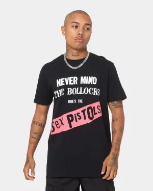 LayeredHemDetails Sex Pistols Never Mind The Bollocks Original Album T-Shirt Black
