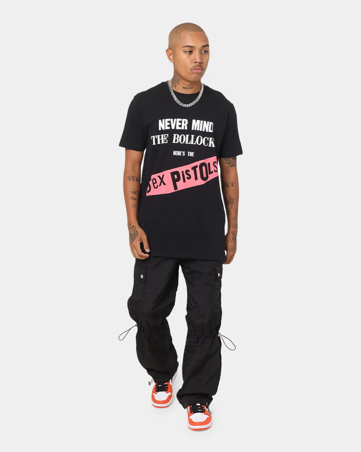 Sex Pistols Never Mind The Bollocks Original Album T-Shirt Black All-Season Comfort Breathable Layer