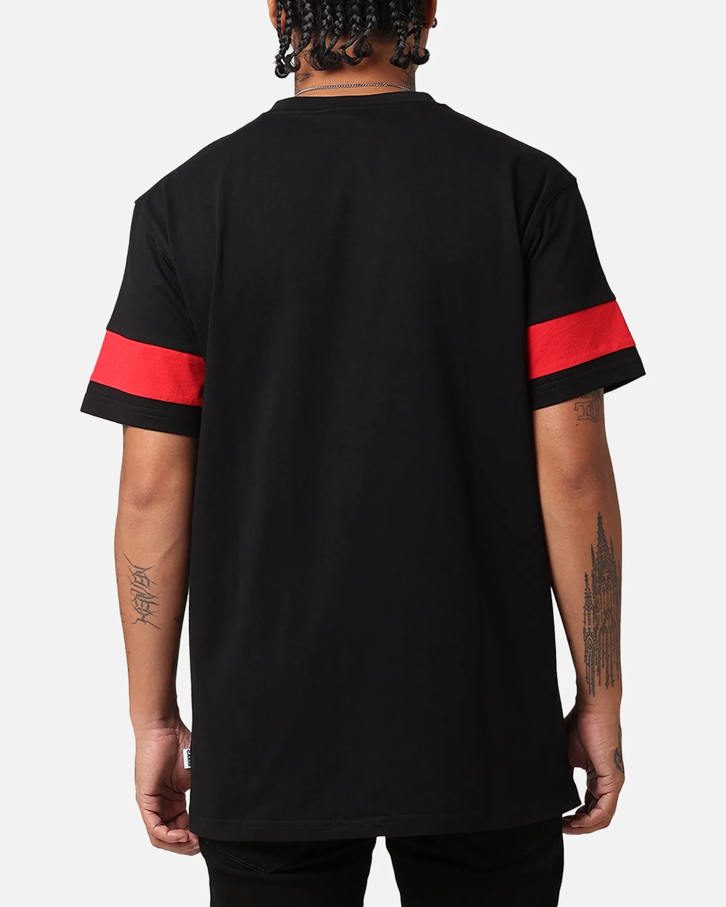 Thermal Regulating Layer Carre Bars T-Shirt Black/Red