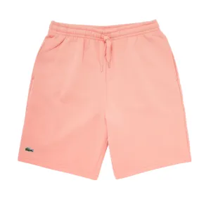 Lacoste SPORT Tennis Fleece Shorts (Pink) Rustic Ease EcoFriendlyDyeProcess