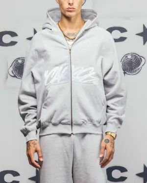 Home improvement wear Carre Grit Zip Hoodie Grey Marle