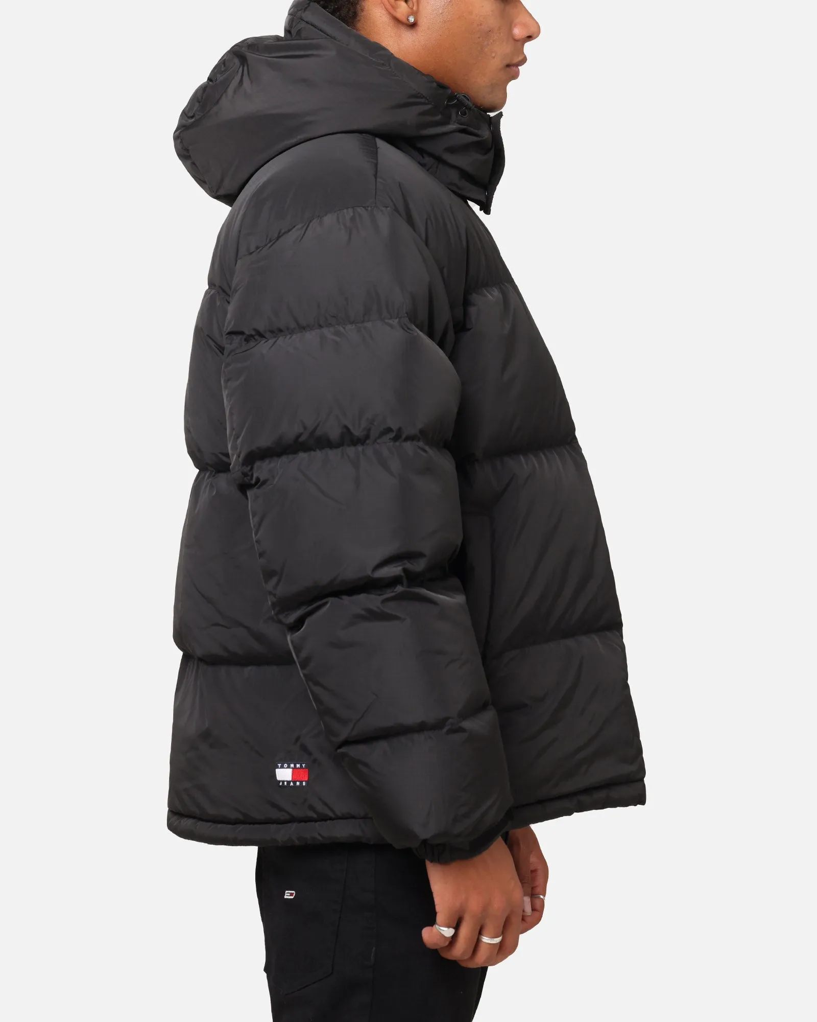 Softshell Fabric Technology warm material Tommy Jeans TJM Alaska Puffer Jacket Black