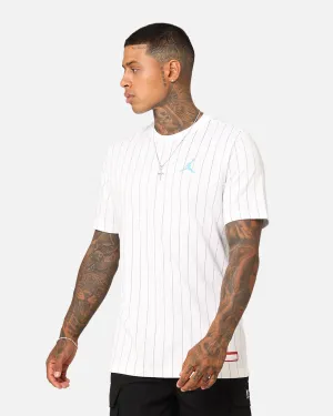 Jordan Flight MVP Crew T-Shirt White/Dark Powder Street Ready