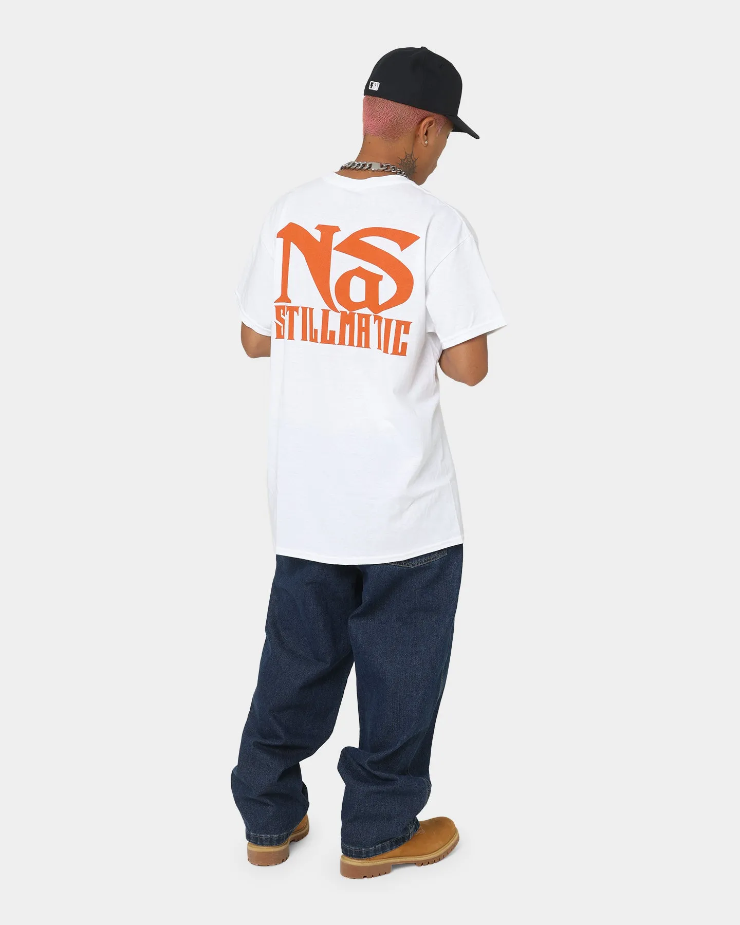 Versatile Style Trend Ultimate Wear Nas Stillmatic T-Shirt White