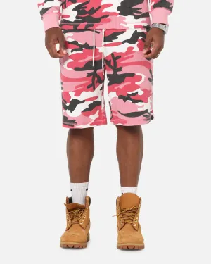 Anti Cling Technology XXIII Printed Thermal Shorts Pink Camo
