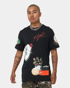 Jordan Flight Artist Series GX T-Shirt Black Comfortable and stylish