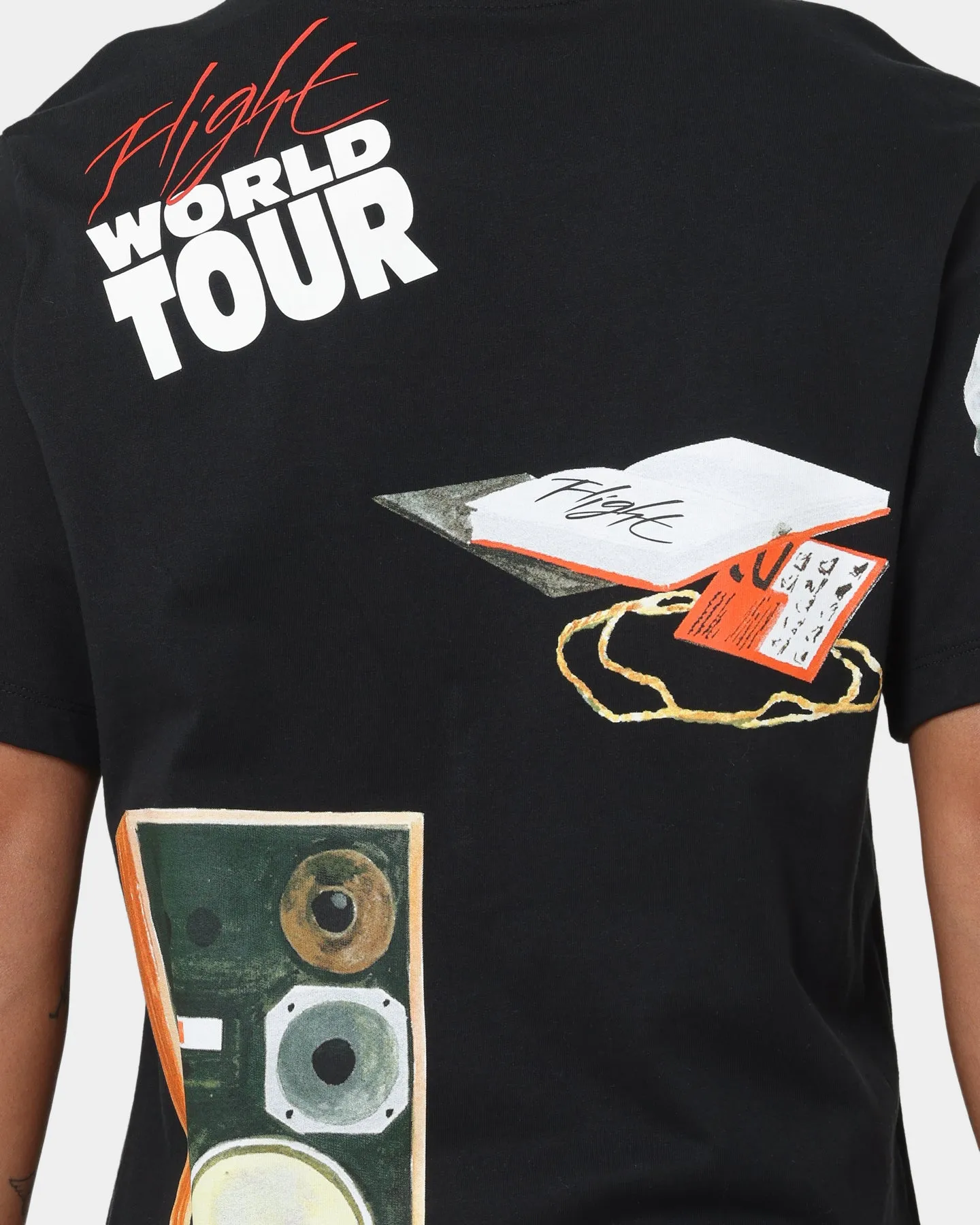 quick dry Athletic and Cool Jordan Flight Artist Series GX T-Shirt Black