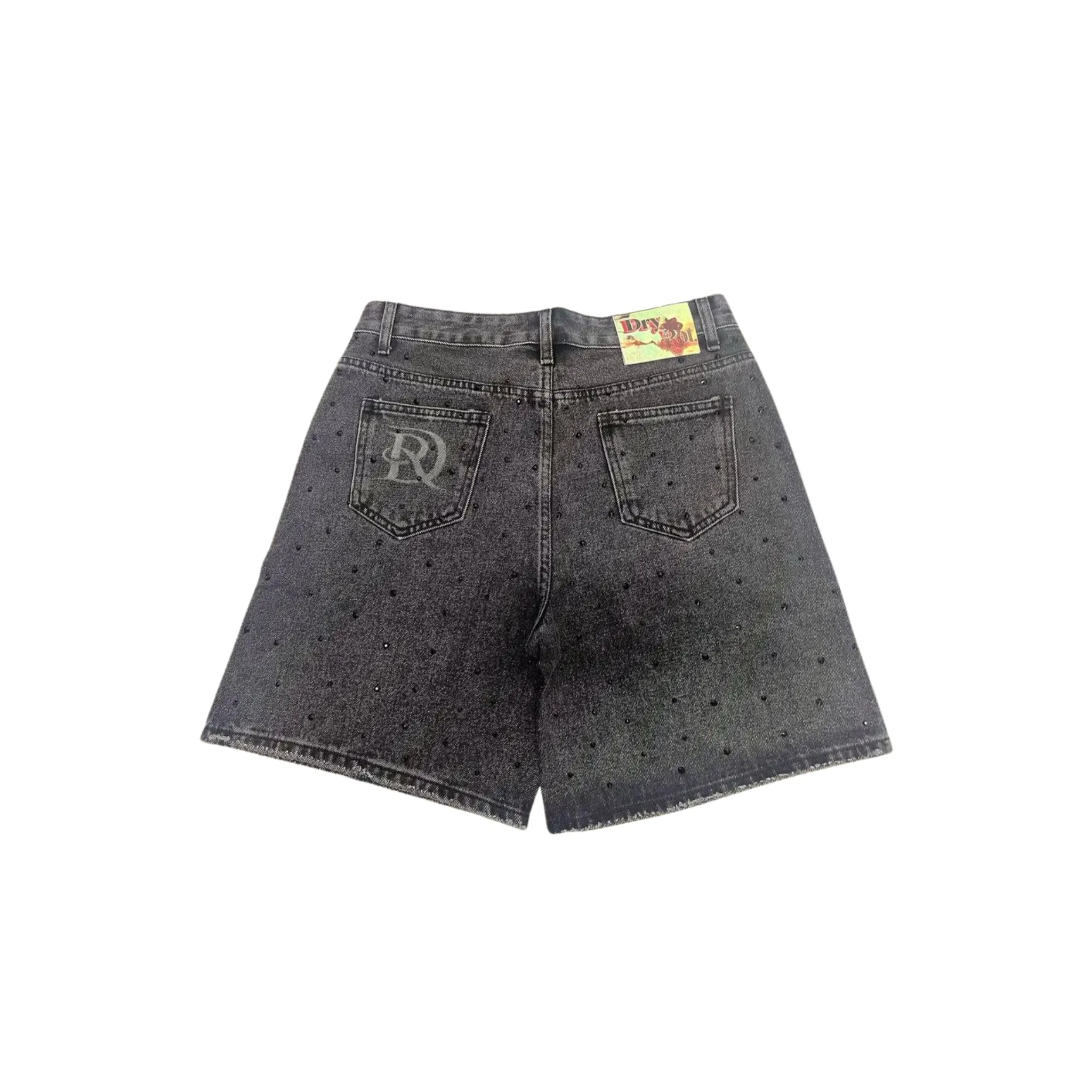 Dry Rot "Shadow Stone" Denim Shorts Warm Layers Princess Glow