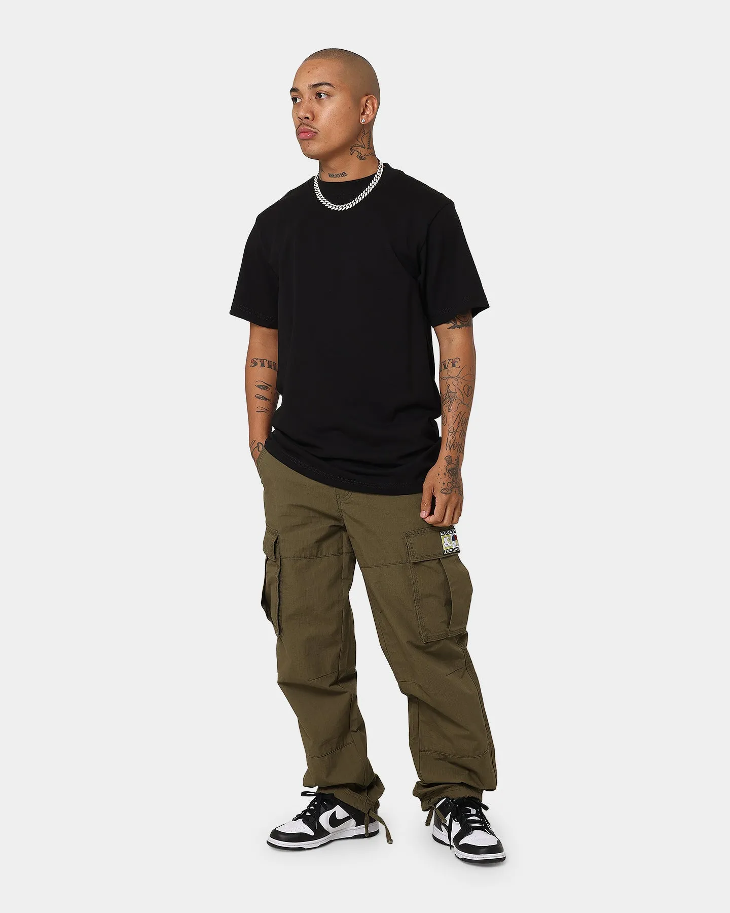 Shaka Wear Max Heavyweight Short Sleeve T-Shirt Black NonIrritatingTags Modern Trend Look