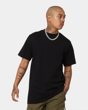 Essential layering piece Non Iron Finish Shaka Wear Max Heavyweight Short Sleeve T-Shirt Black