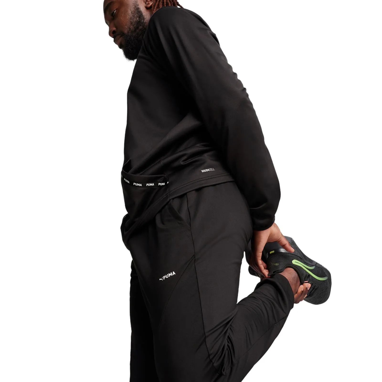 Travel Friendly Cushioned Insole Puma FIT Polyspan Mens Joggers