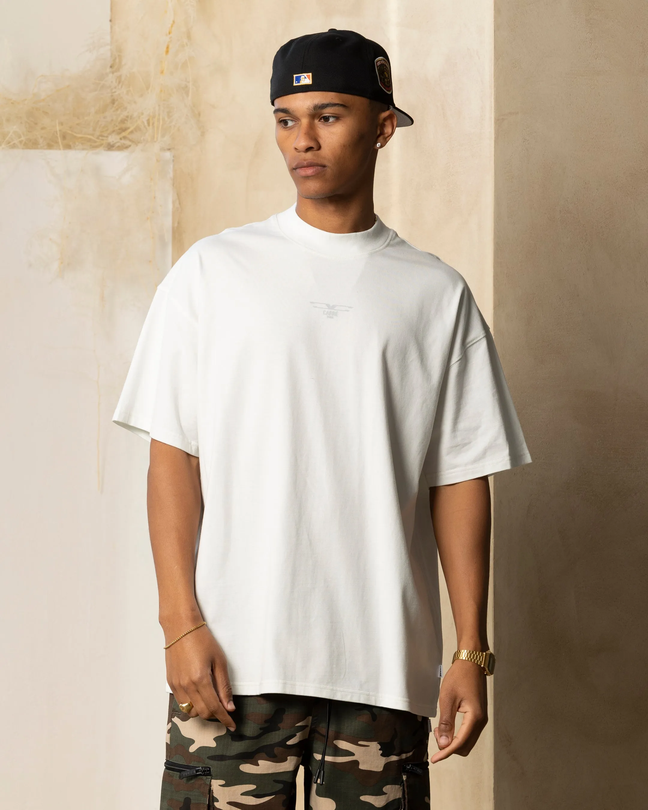 Carre Revolution Oversized T-Shirt Ice Grey Easy Comfort