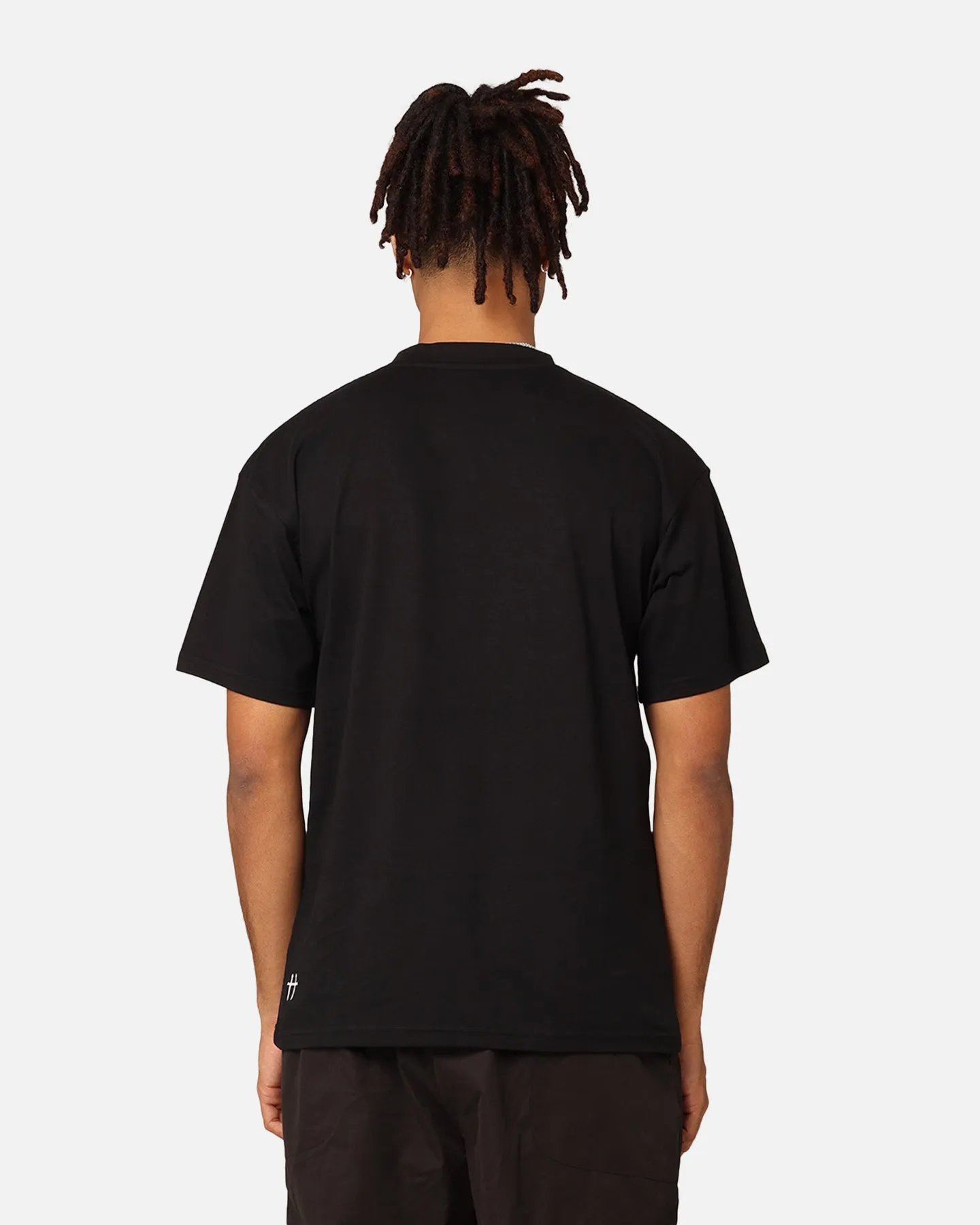 Camping practicality Saint Morta True Love Drop Shoulder T-Shirt Black