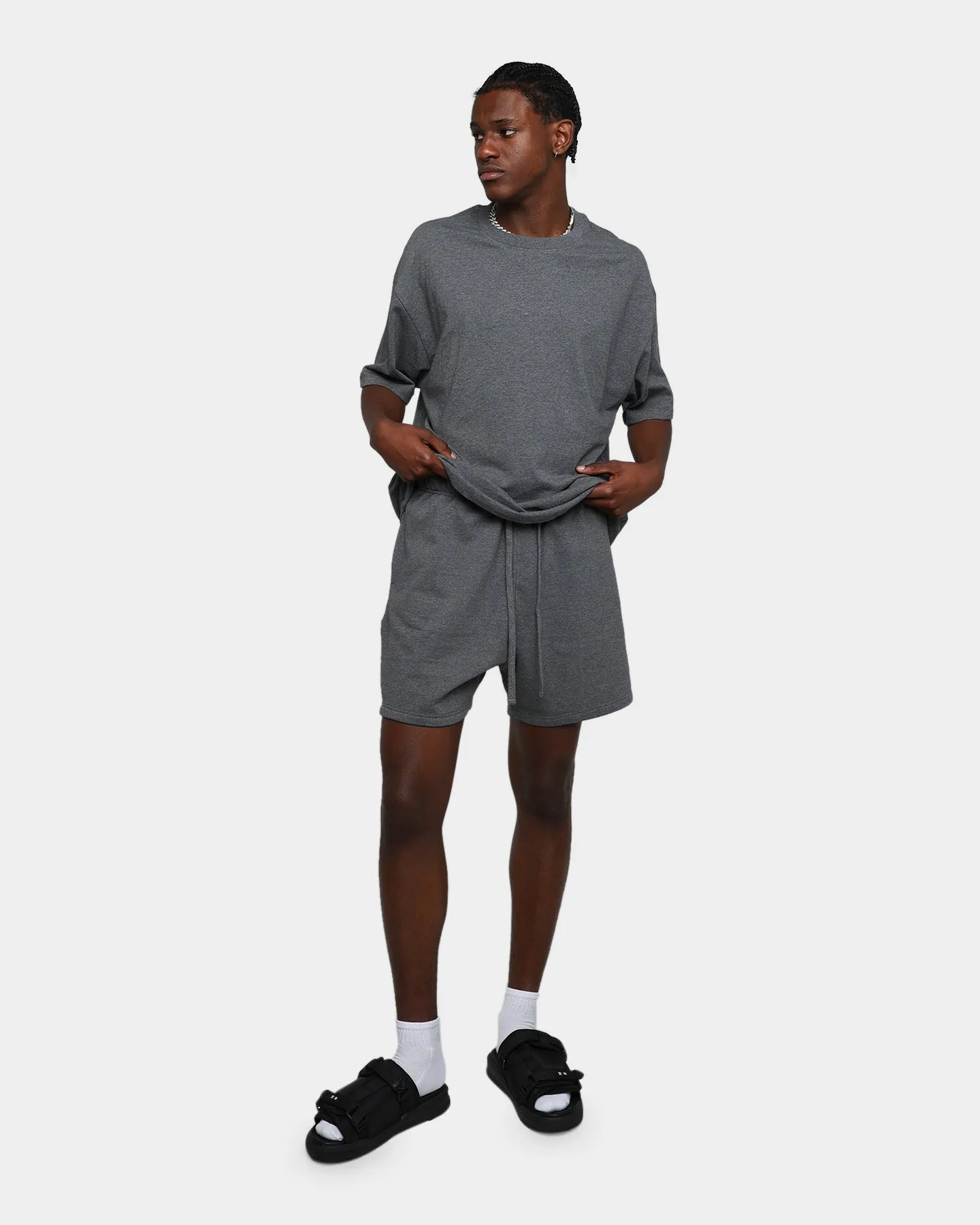 MNML Every Day Sweatshorts Dark Heather AntiOdorTreatment Everyday Ready