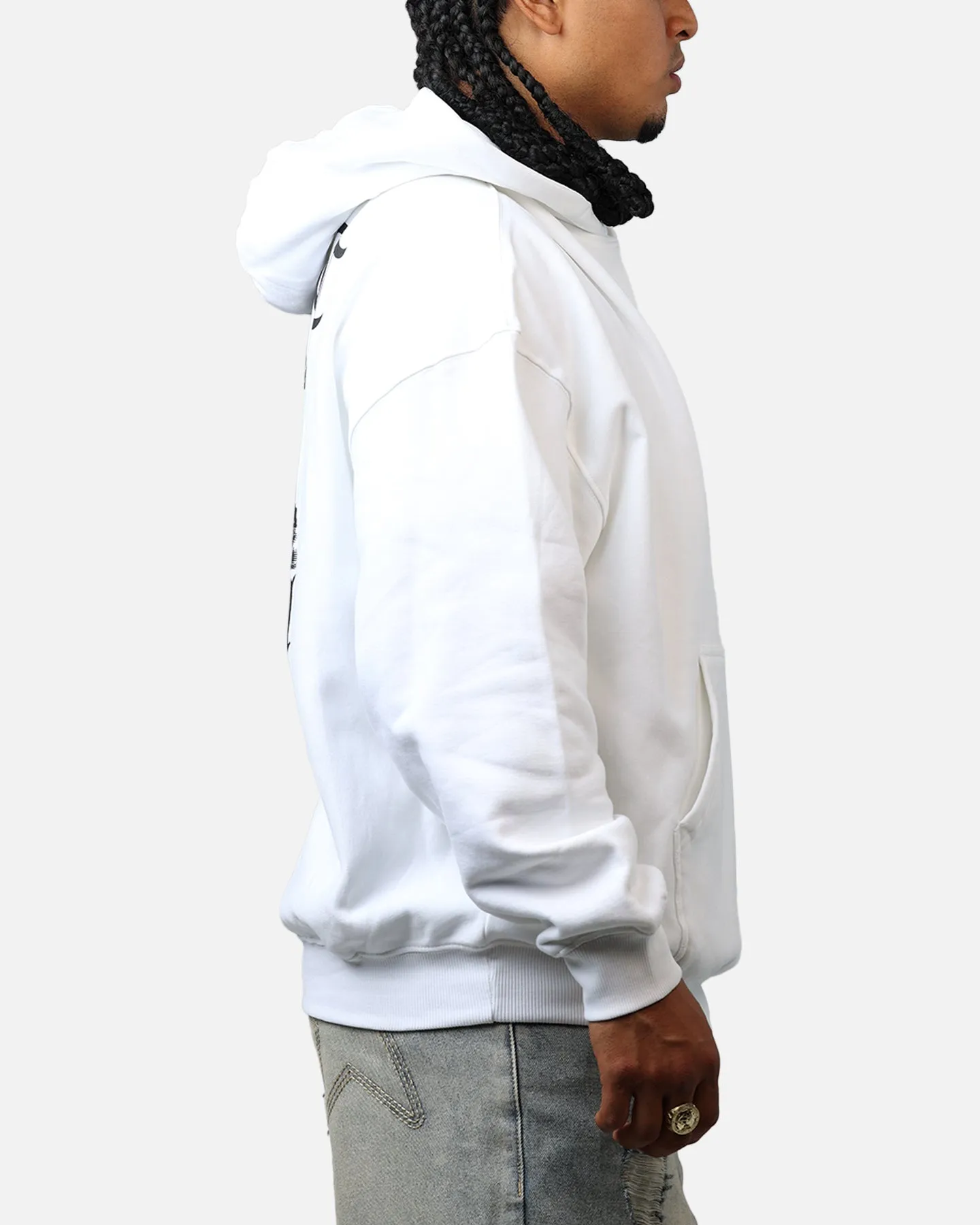 Stylish Accessory Parade wear Saint Morta Maiden Boxy Hoodie White