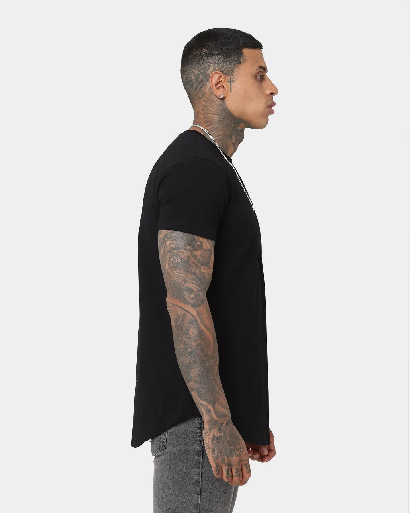 Snag Resistant Surface Friction Free Inner Lining Emperor Apparel Modus II After Dark T-Shirt Black