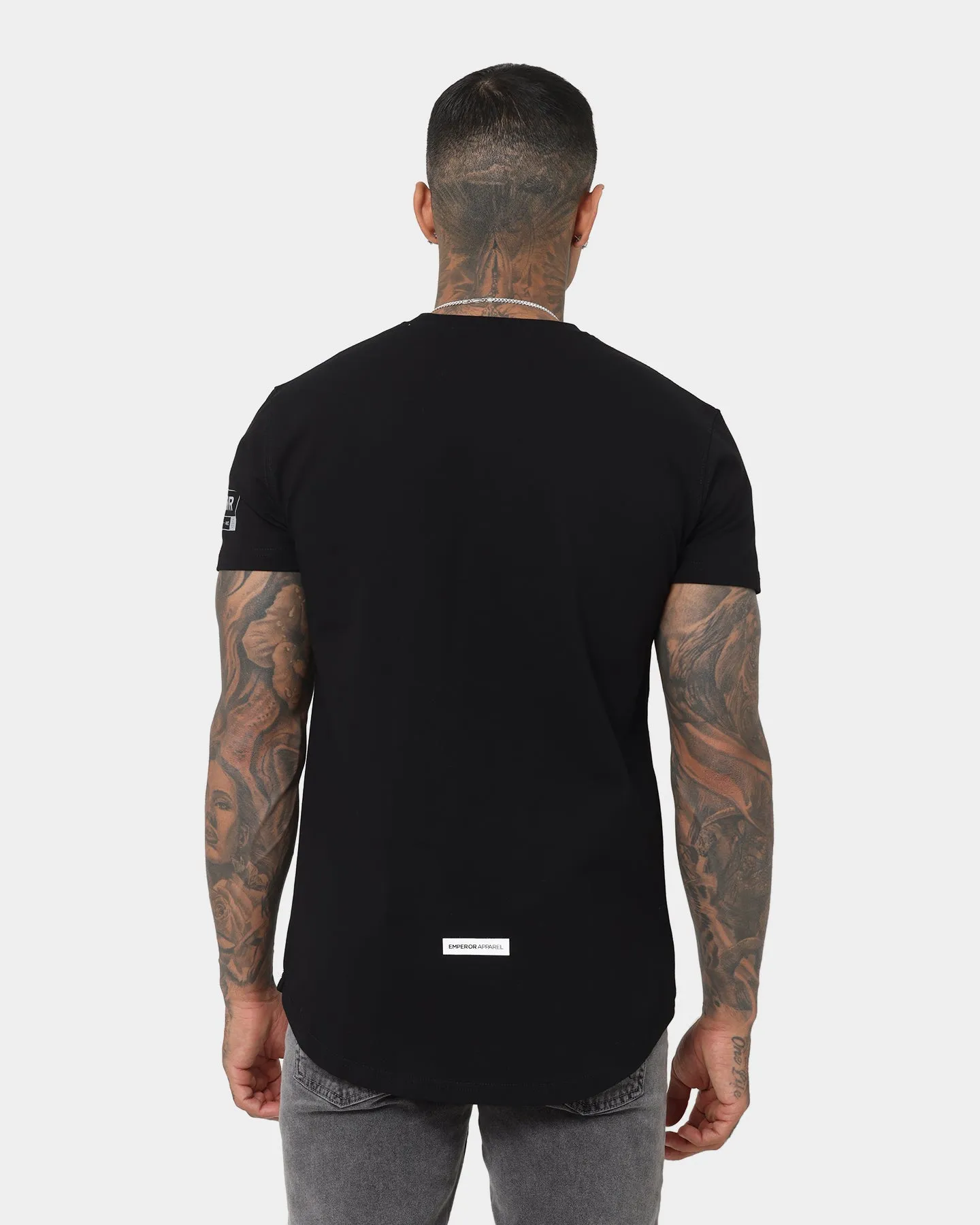Emperor Apparel Modus II After Dark T-Shirt Black ThermoregulatingFabric Fashion Layering
