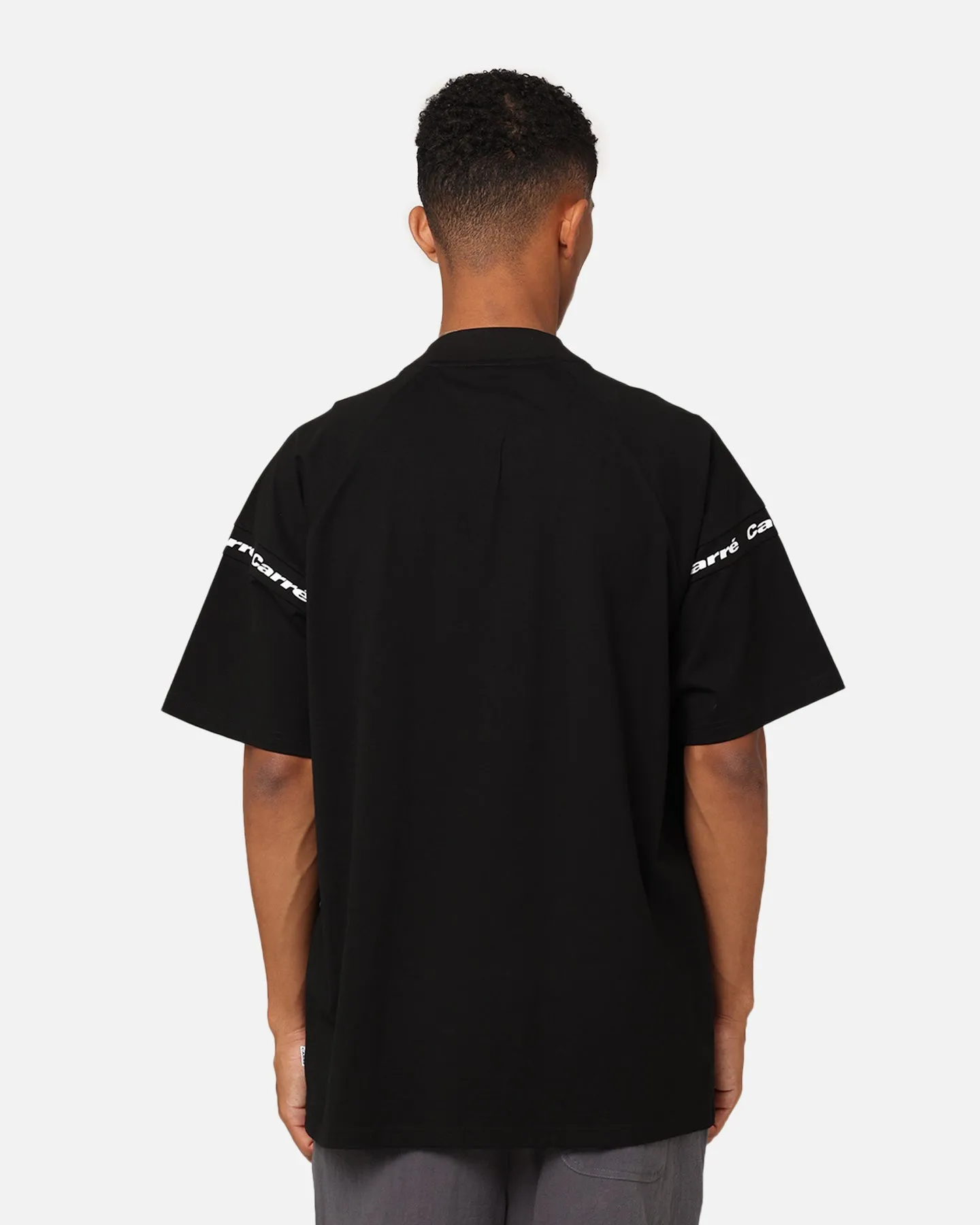 Summer Wardrobe Relaxed fit wear Carre Prime Oversized Raglan T-Shirt Black