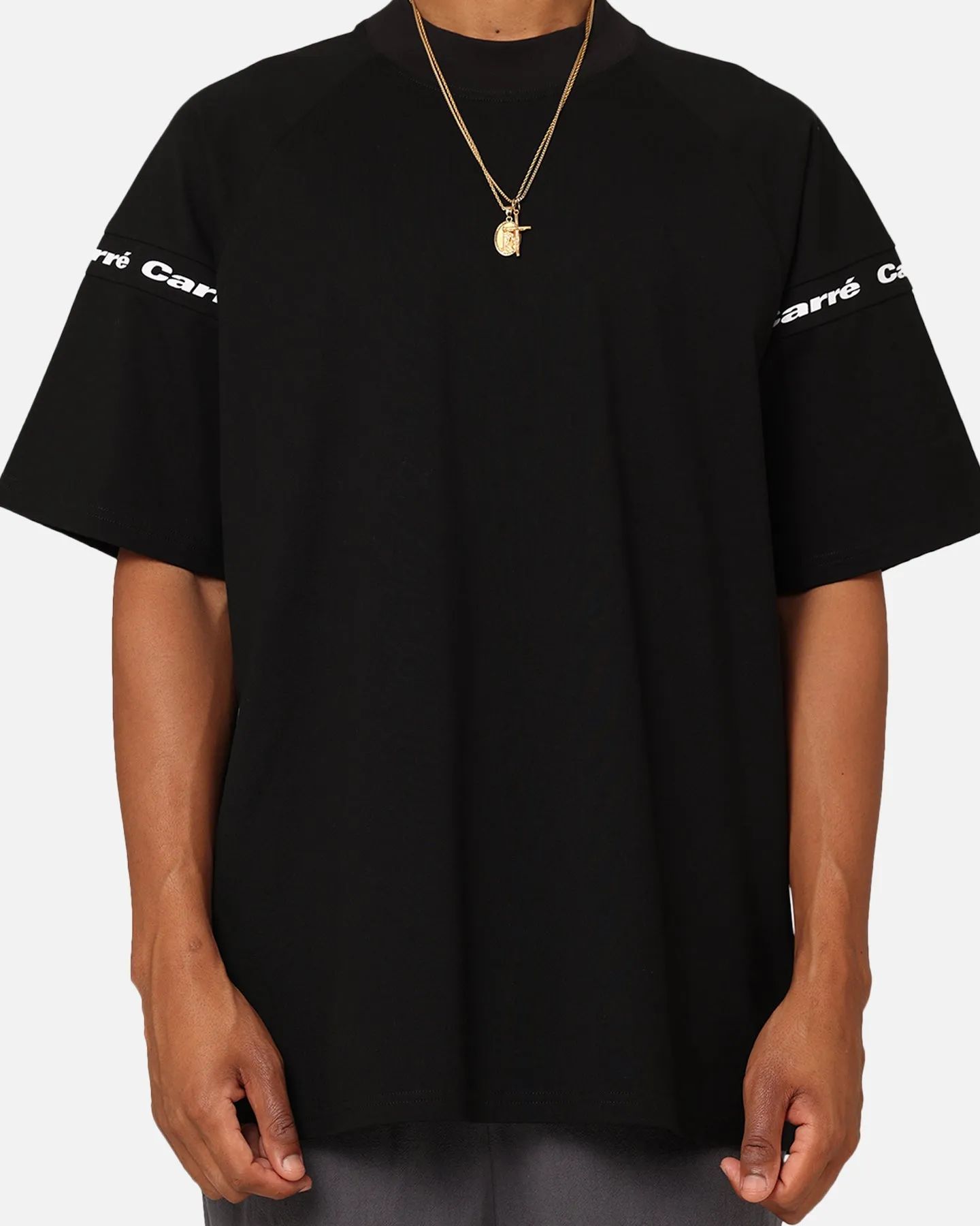 Carre Prime Oversized Raglan T-Shirt Black Functional Look