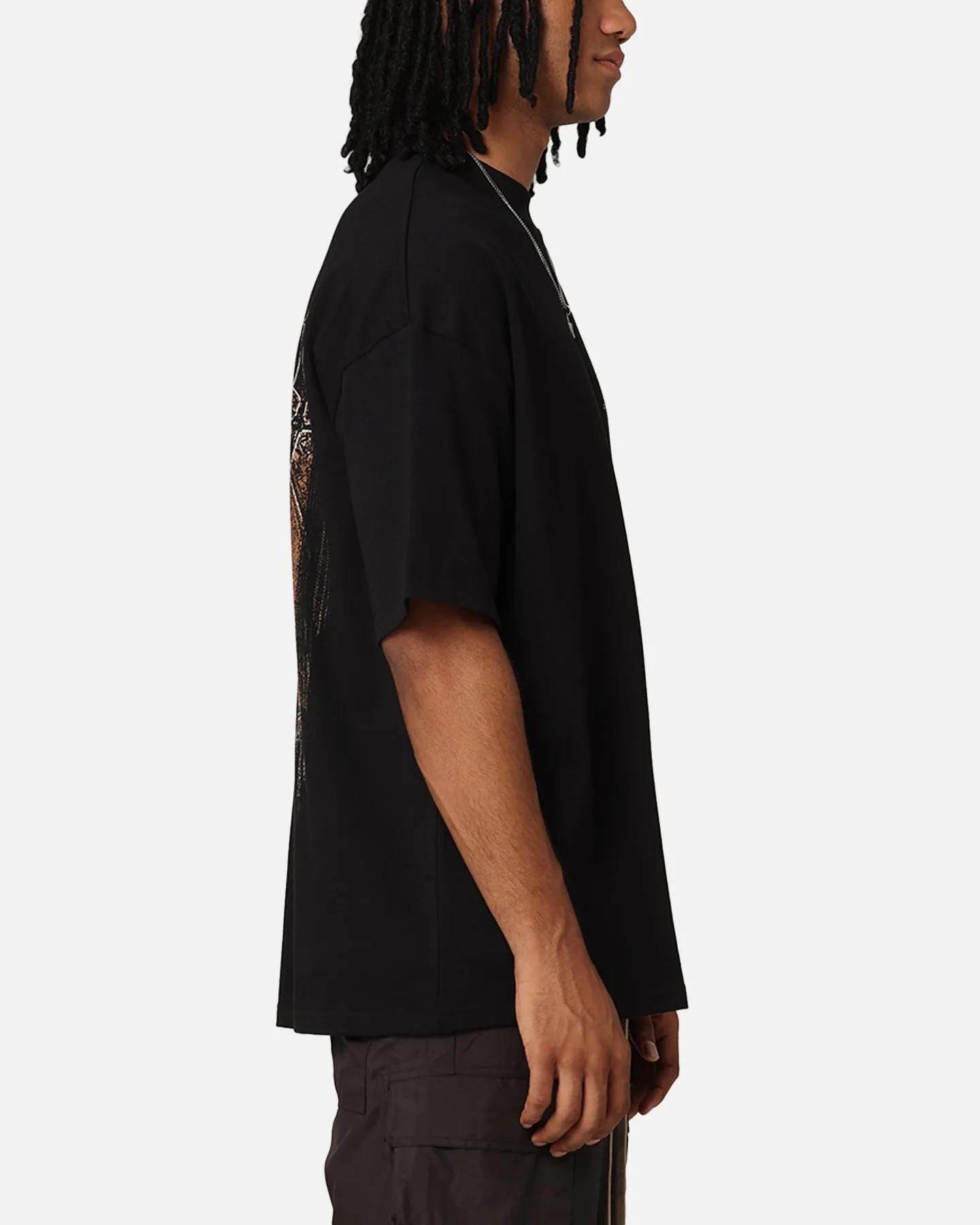 Saint Morta Divine Reverence T-Shirt Black Breathable wear