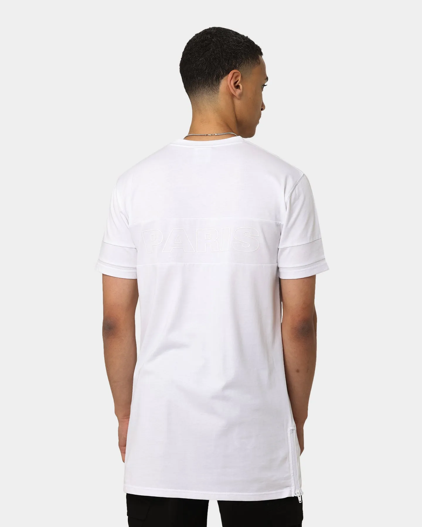 Carr?? Panneau T-Shirt White/White Versatile Layering Piece