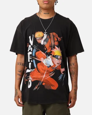 Goat Crew X Naruto Vintage T-Shirt Black Wash Weekend Essential