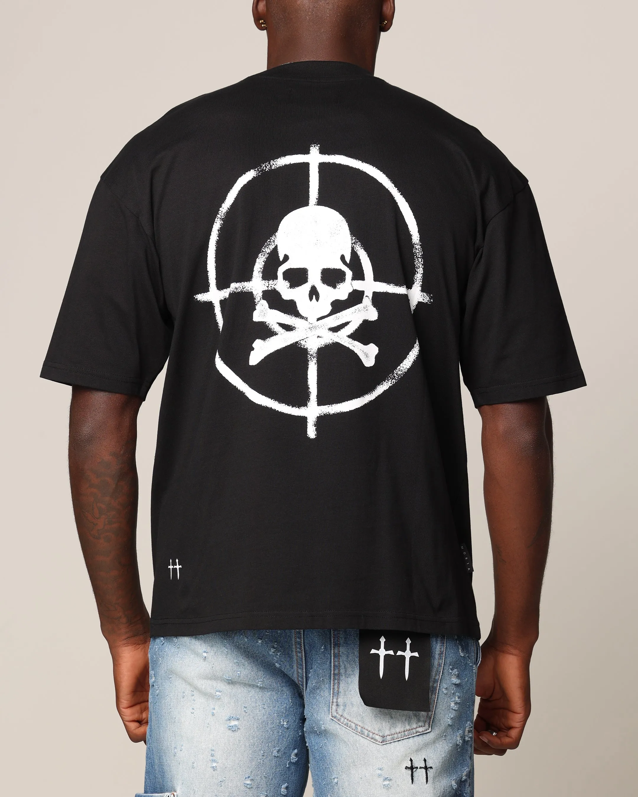 Saint Morta Post Humanous Patrol T-Shirt Black Skin Friendly Lining