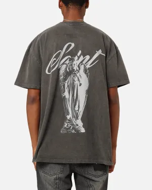 Saint Morta Guardian T-Shirt Black Wash Outdoor Essentials Fashionable Wear