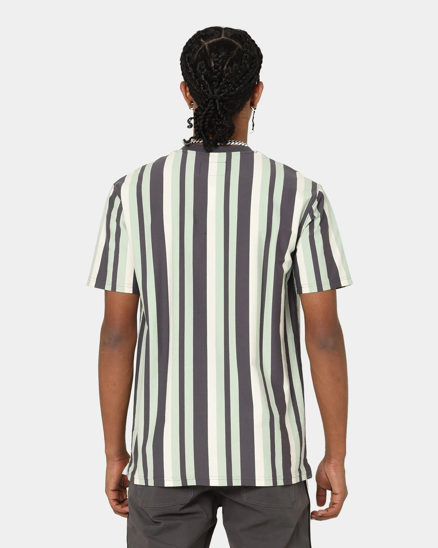 Carr?? La Band?? Classic T-Shirt Charcoal/Green Outdoor Fashion MinimalBranding