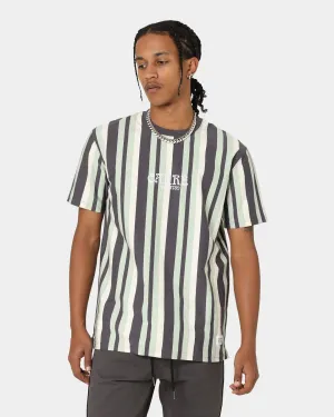LayeredHemDetails Classic Vibes Carr?? La Band?? Classic T-Shirt Charcoal/Green