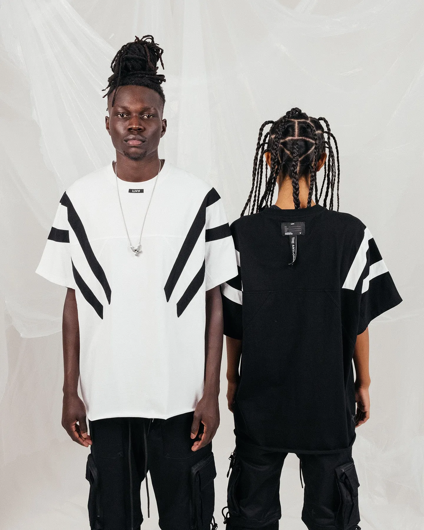 The Anti Order Tokyo Moto T-Shirt White/Black Unique Design Non-toxic
