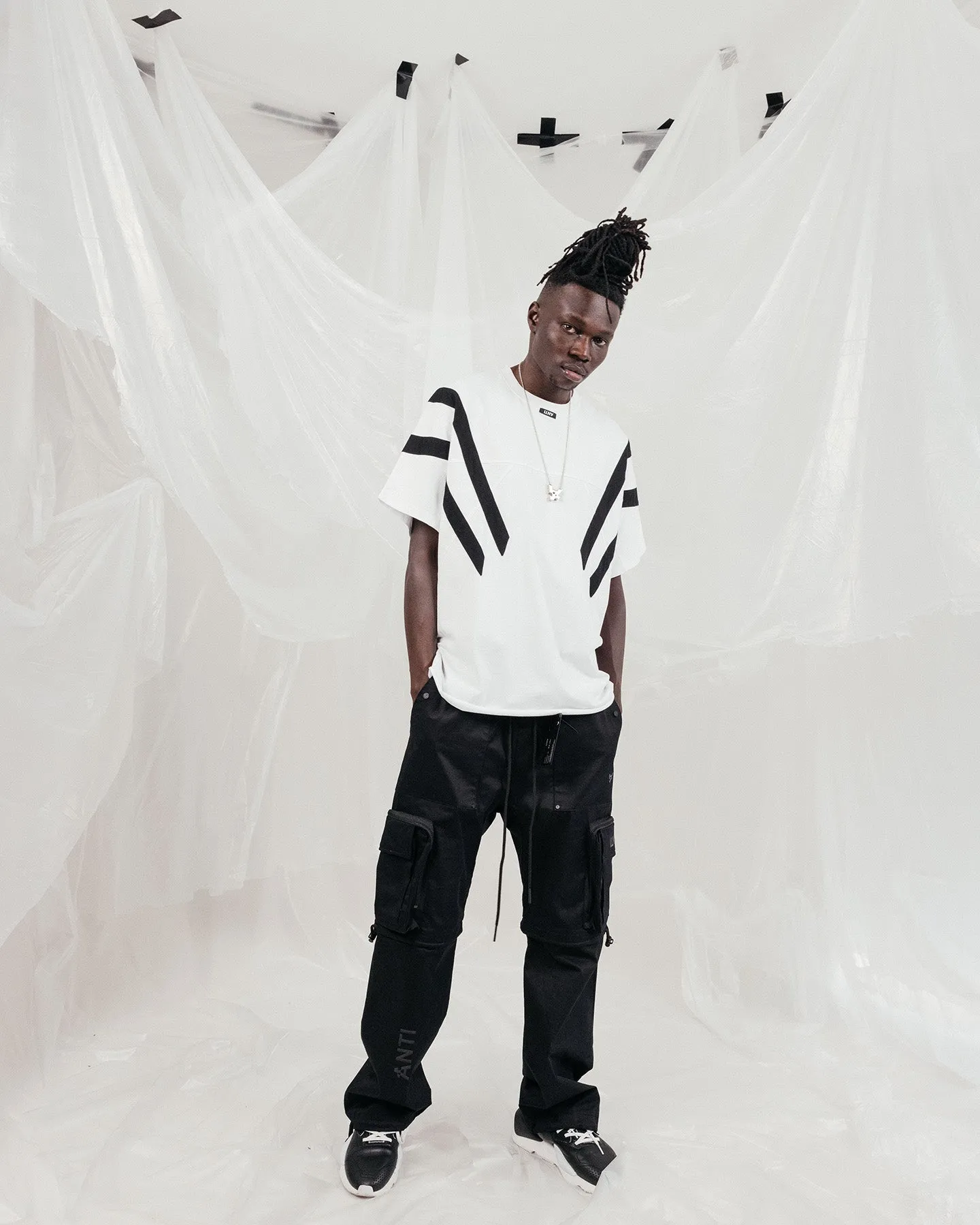 The Anti Order Tokyo Moto T-Shirt White/Black Casual Layer Wear