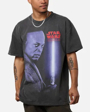 Star Wars Episode III '05 Heavyweight Vintage T-Shirt Black Wash Chilly Style Comfortable Touch