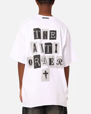 The Anti Order Ransom Baggy T-Shirt White Classic Wearable