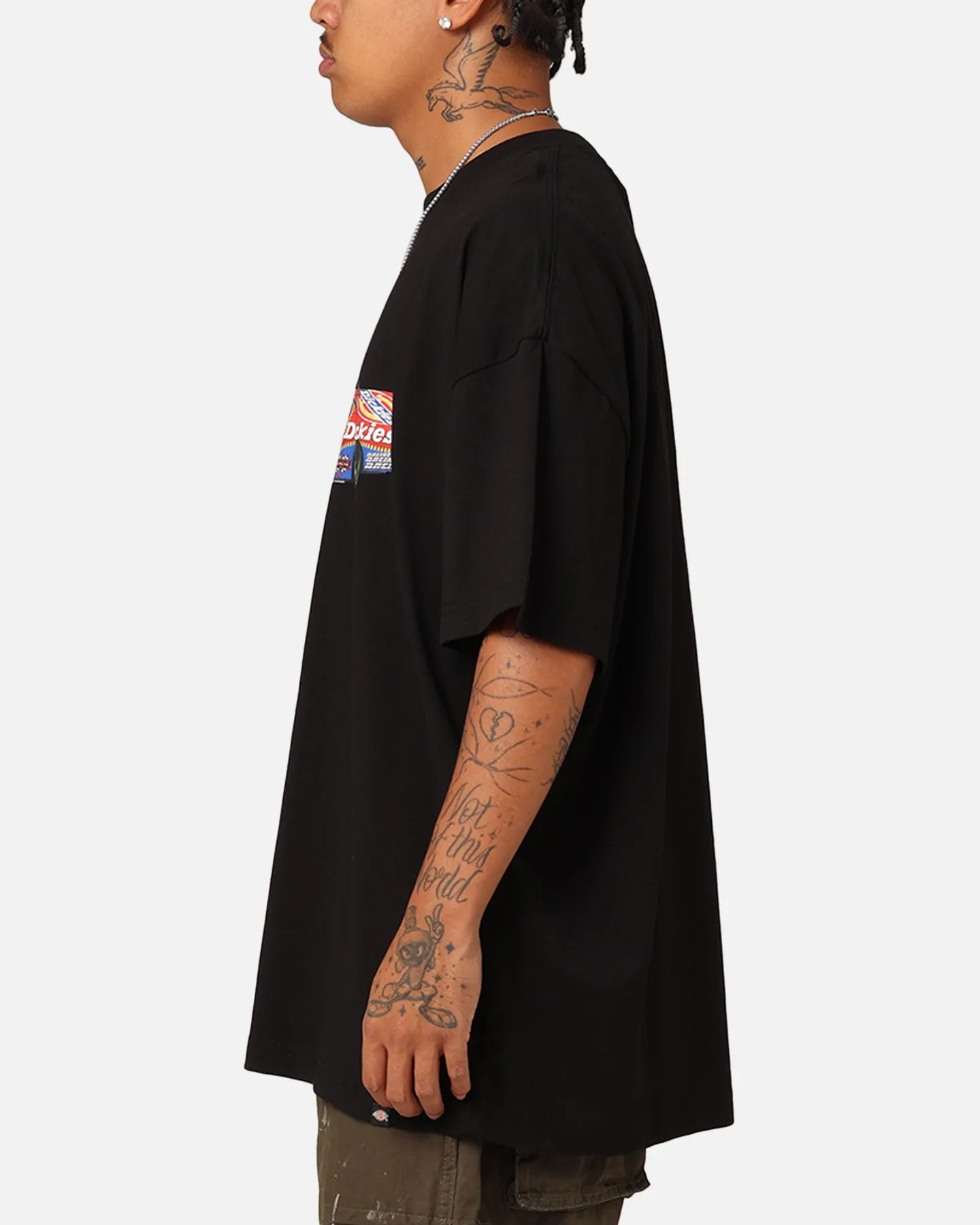 Dickies Go Time 330 T-Shirt Black Classic Layering Fashionable Layer