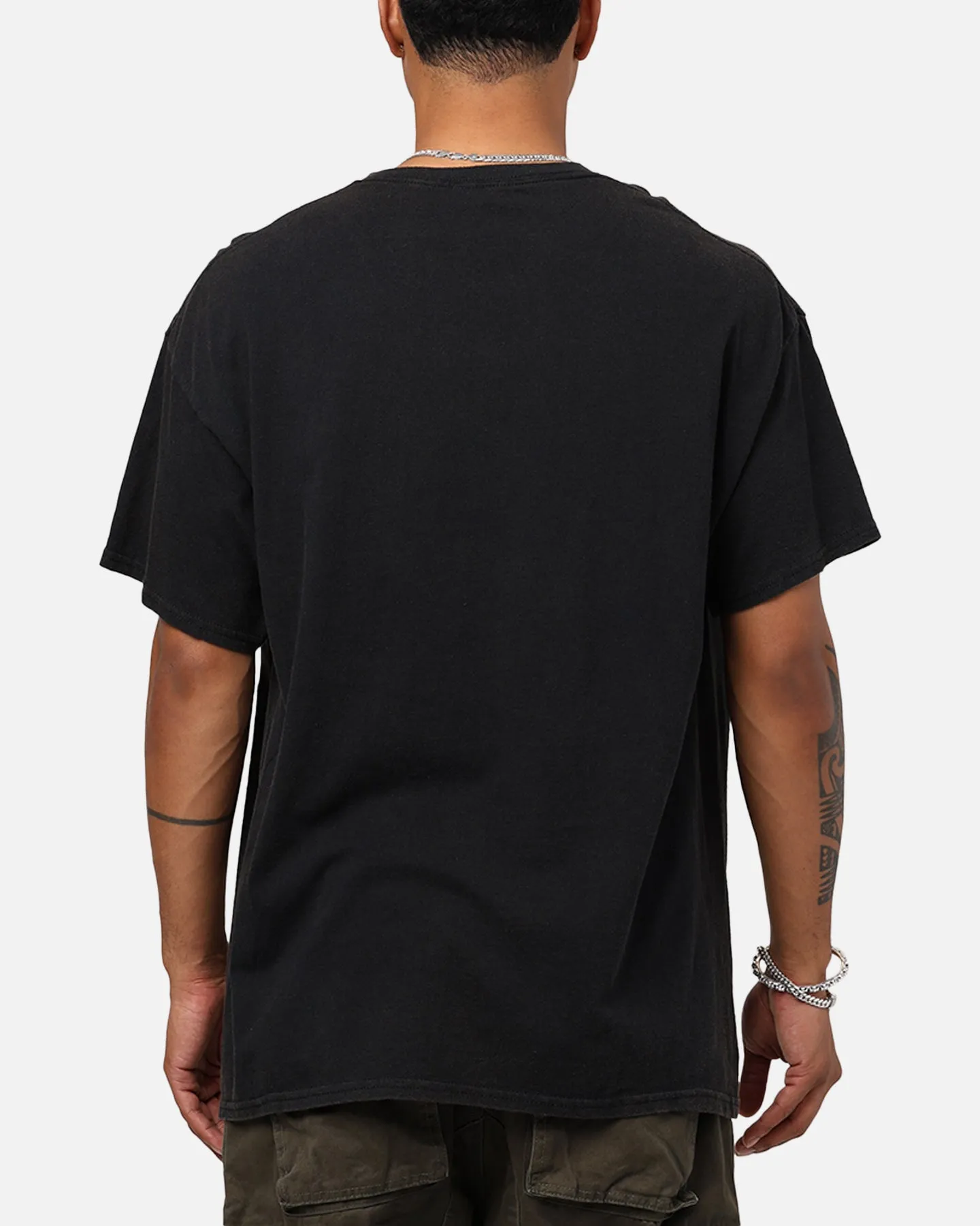 Sleek Style Goat Crew - Pixar Cars Delinquent Road Hazards Vintage T-Shirt Black Wash