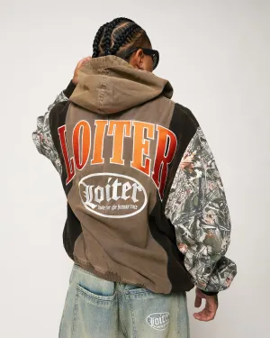 Active Outfit Loiter Splinter Hoodie Khaki/Camo