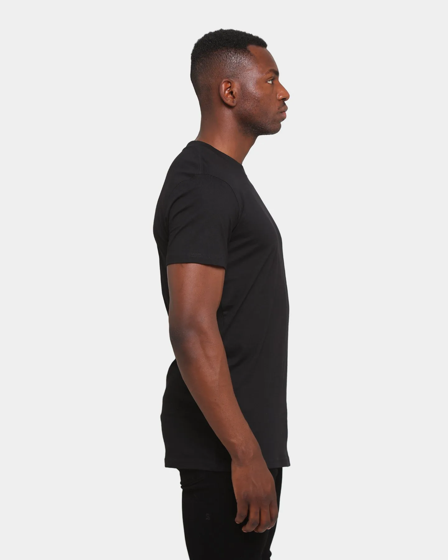 contrast Well Made Standard Issue T-Shirt V2 Black