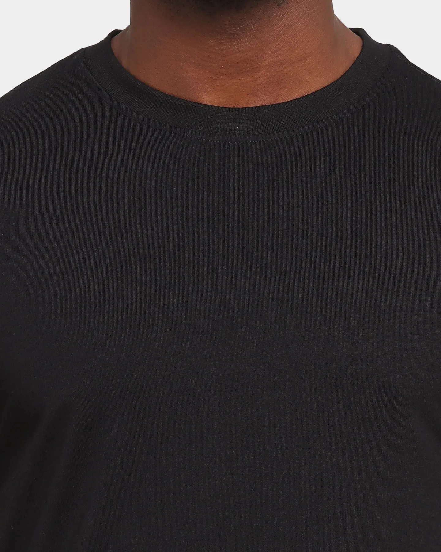 Well Made Standard Issue T-Shirt V2 Black Yarn Dyed Fabric
