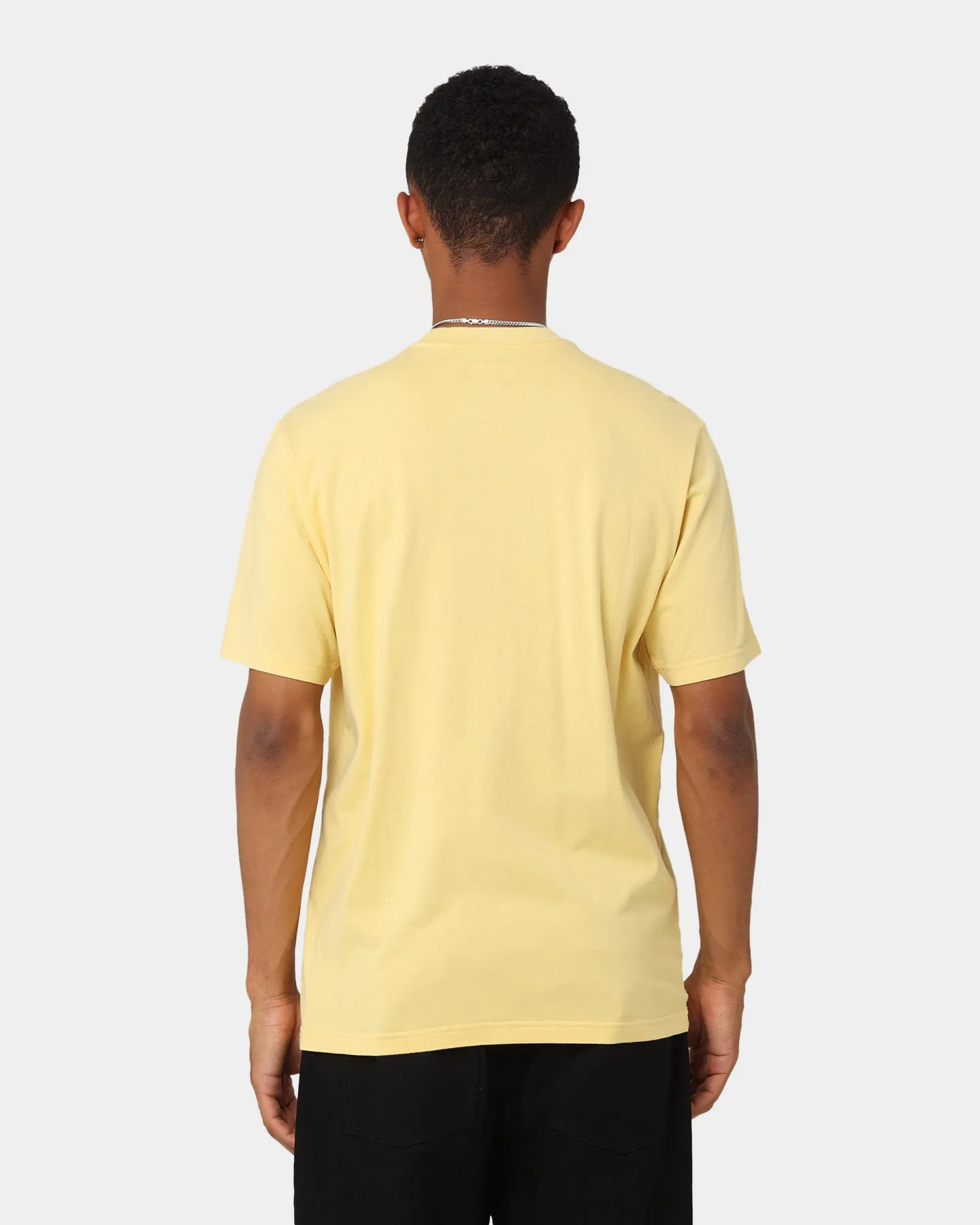 Supreme Small Box T-Shirt Pale Yellow Chilly Comfort Wear EcoFriendlyDyes