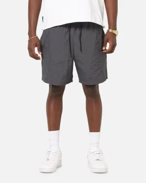 spring shorts Carre Panelled Nylon Shorts Black