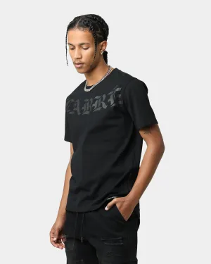 Carr?? Gothic Collar Droptail T-Shirt Black NoSideSeams