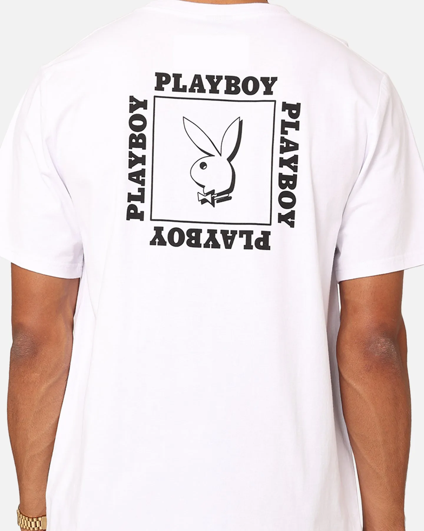 Playboy Playboy Bunny Icon T-Shirt White windproof