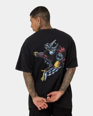 American Thrift X Teenage Mutant Ninja Turtles Shredder Vintage T-Shirt Black Wash Athletic Wear Urban Fashion Look