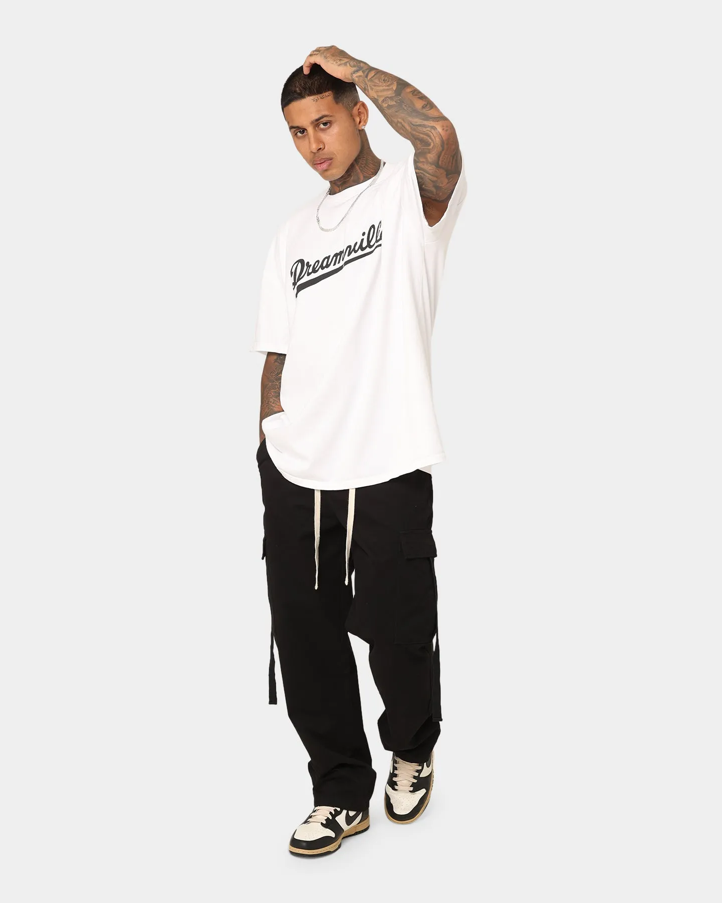 Layering Comfort Dreamville Dreamville Logo Vintage T-Shirt Off White