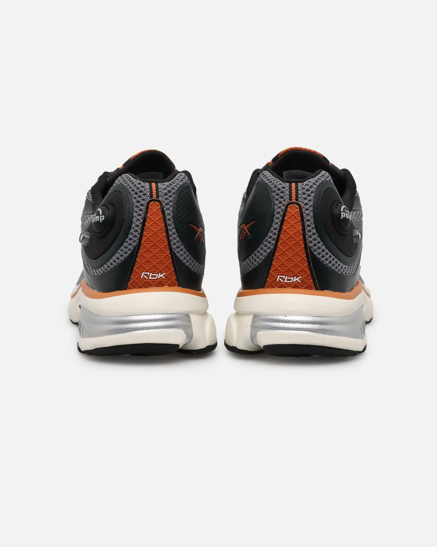 Adjustable Lace Closure Reebok Premiere Pump Paris Trainer Pure Grey 5