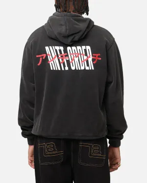 The Anti Order Junya Boxy Hoodie Vintage Black dance attire