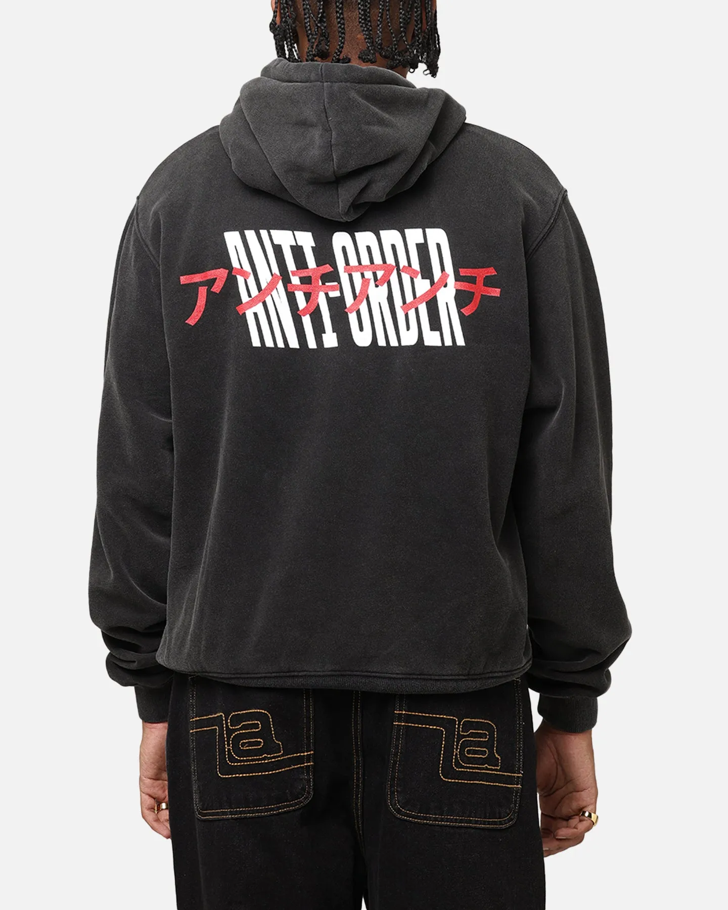 The Anti Order Junya Boxy Hoodie Vintage Black dance attire
