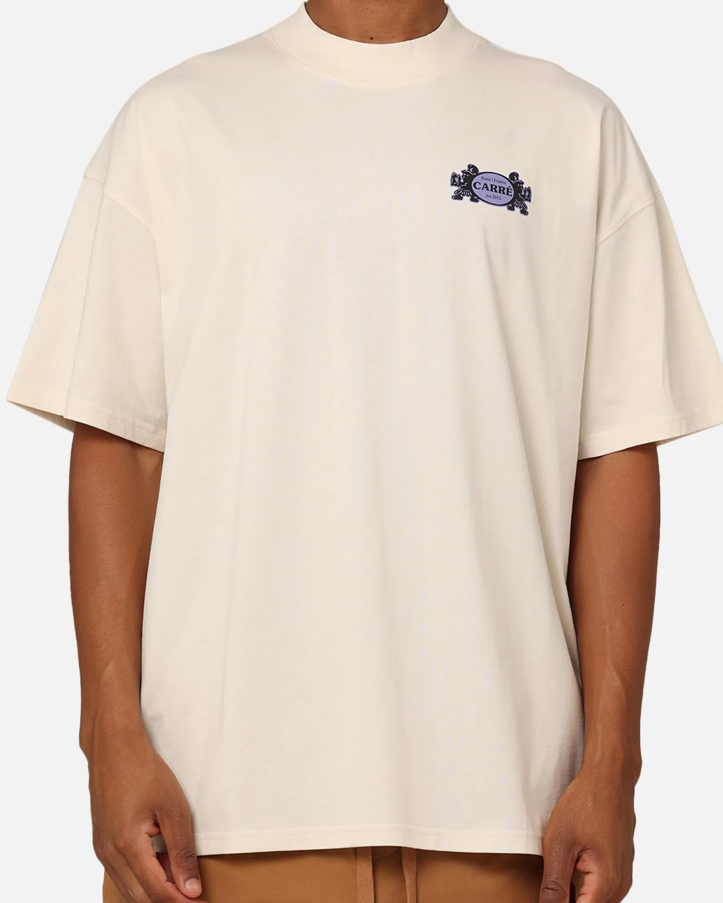 Carre Warrior Oversized T-Shirt Off White Holiday Style Trend