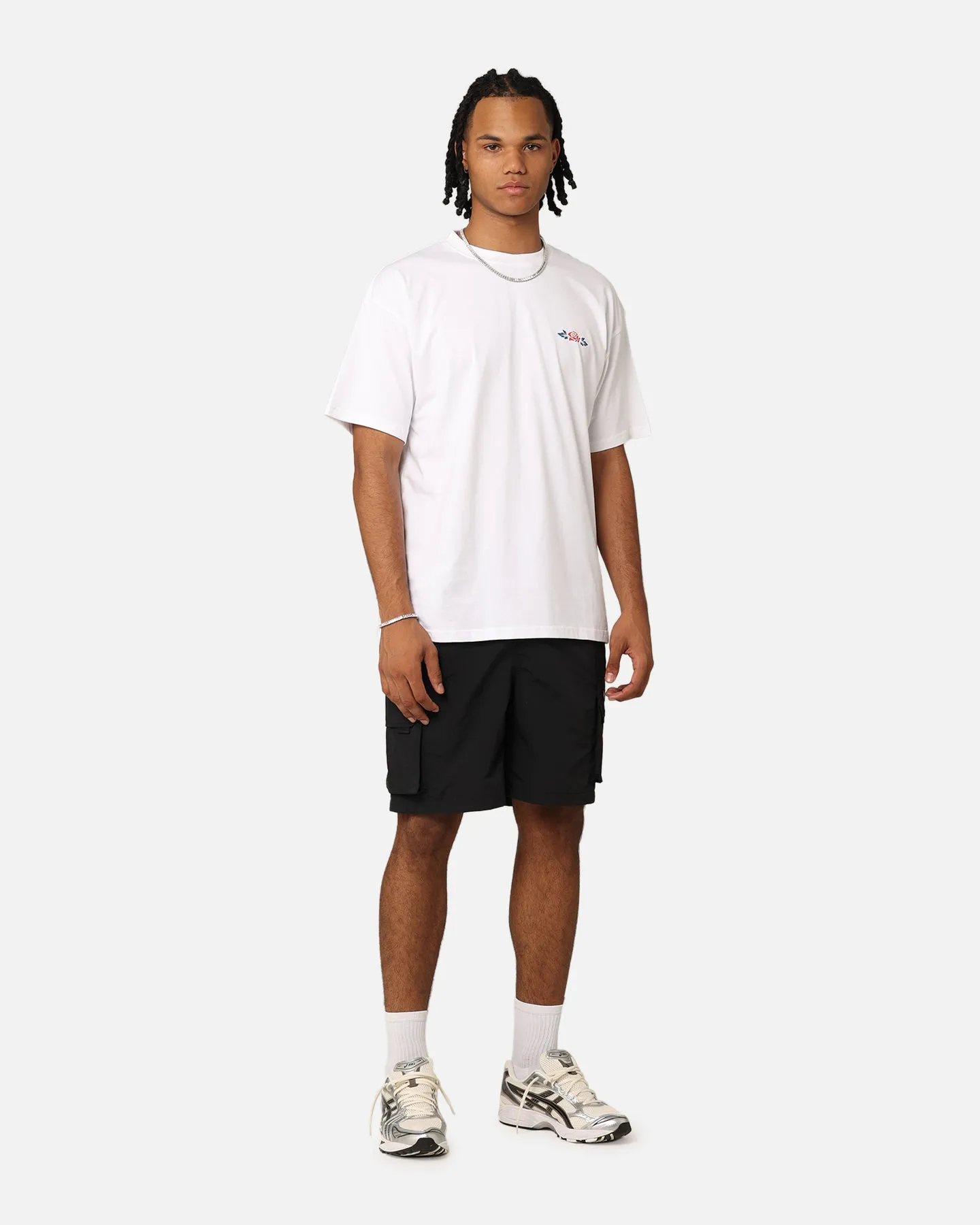Carr?? Rosebud T-Shirt White Pocket Detailing Anti Static Fabric